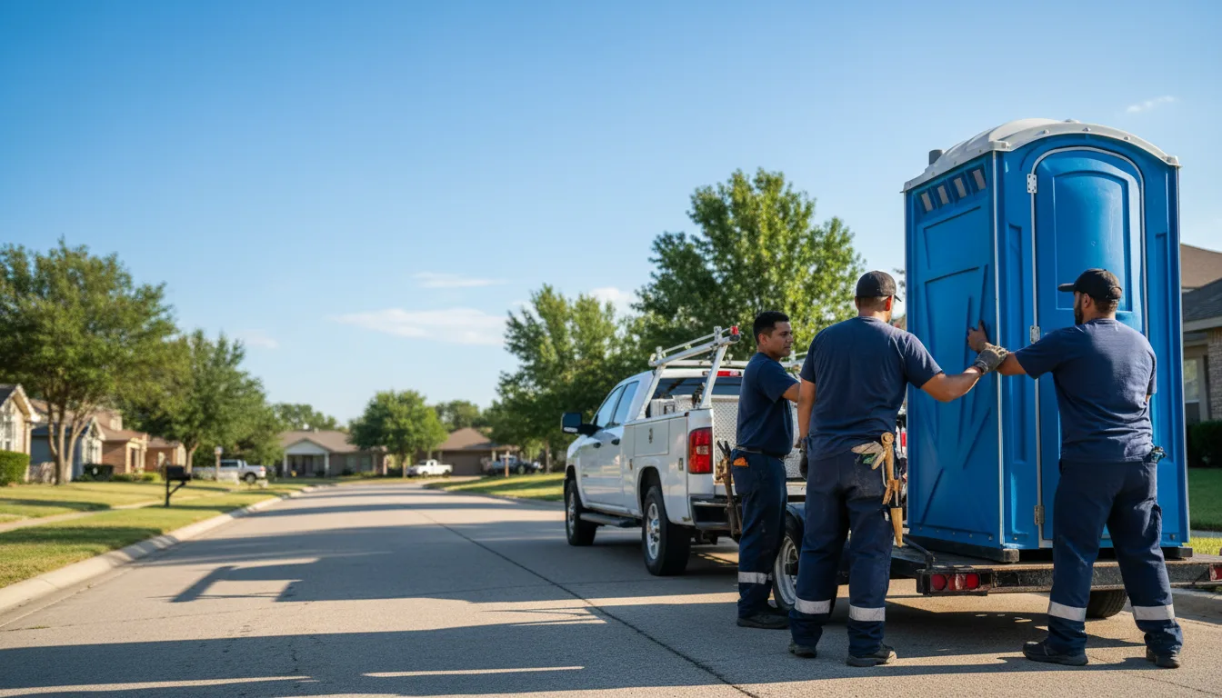 Portable Toilet Rental in Orchard, TX near me